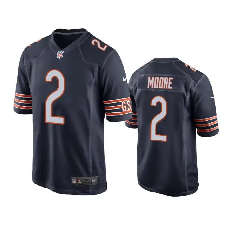 DJ Moore Jersey Navy DJ Moore Jersey Navy