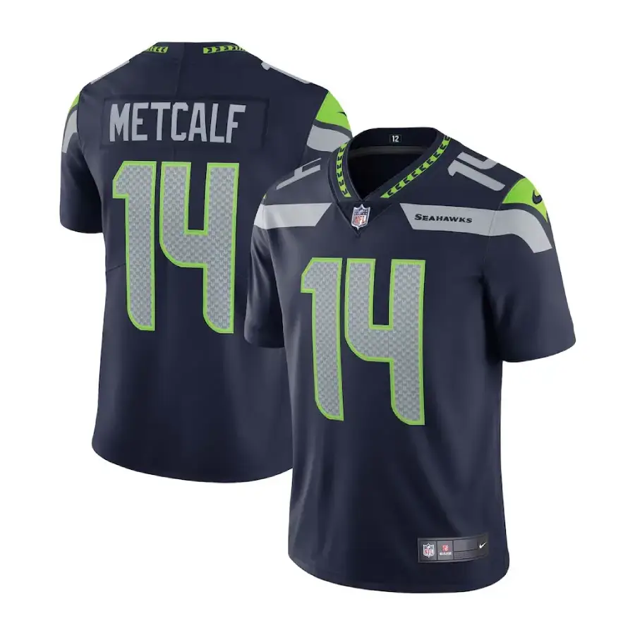 DK Metcalf Jersey Navy Vapor DK Metcalf Jersey Navy Vapor